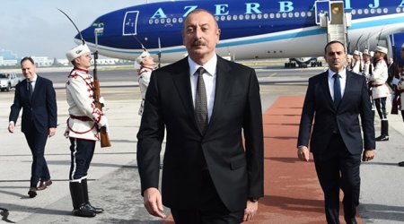 Prezident Bolqarıstana getdi