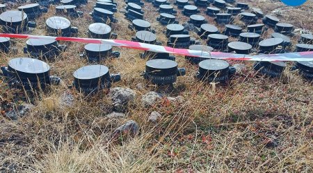 Laçın istiqamətində basdırılan növbəti minalar zərərsizləşdirilib