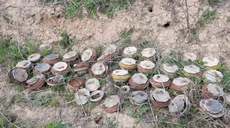 Over 2,440 mines found in liberated territories last month