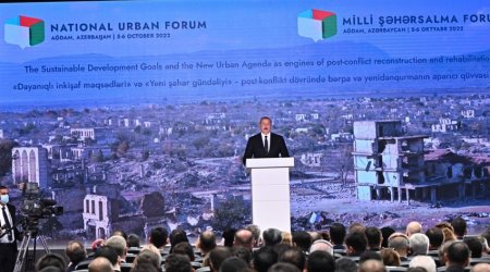Ilham Aliyev: Scope of Armenian barbarism and vandalism is impressive