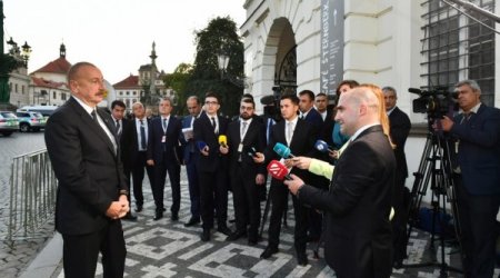 Sazişin böyük əksəriyyəti artıq razılaşdırılıb - İlham Əliyev