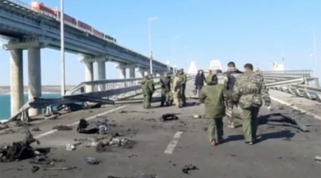 Krım körpüsündəki partlayışı kim təşkil edib?