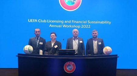 AFFA rəsmiləri UEFA-nın seminarında iştirak edib