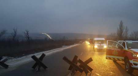 Rusiya Zaporojye şəhərini raket atəşinə tutub