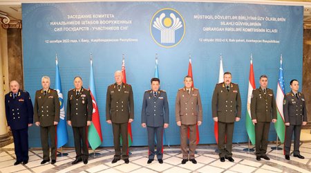 Bakıda MDB Qərargah Rəisləri Komitəsinin iclası keçirilir