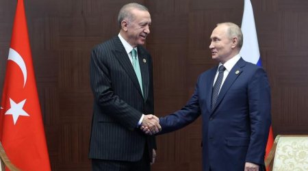 Ərdoğan və Putin arasında görüş keçirilir