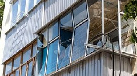 Belqorod üzərində səmada səkkiz partlayış baş verib