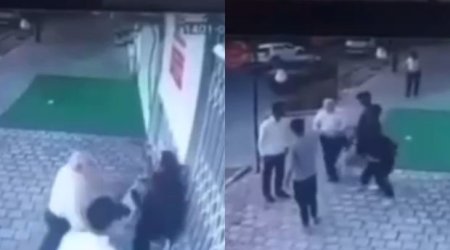 İranda hicabdan imtina edən qadına qarşı zorakılıq edildi - VİDEO