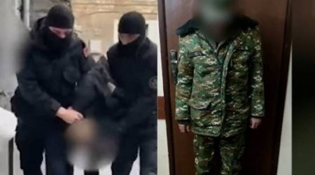 Ermənistanda casusluqda ittiham olunan hərbçi saxlanılıb
