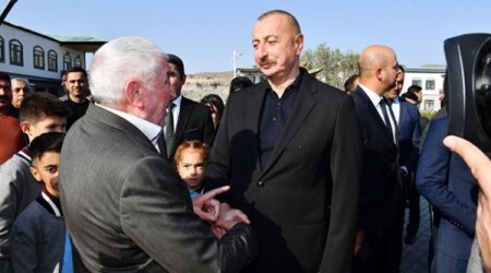 Bizim prezidentimiz həmişəlik seçilib - Kənd sakini