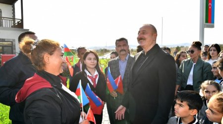 Ilham Aliyev: I said that we will return to our lands, and we have returned