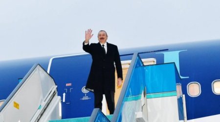 Prezidentin Gürcüstana səfəri başa çatdı