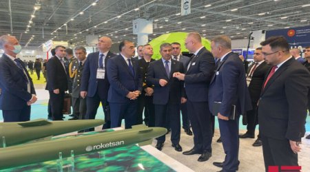 Zakir Həsənov Türkiyədə keçirilən “Saha Expo” sərgisini ziyarət edib