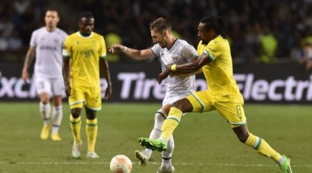 “Qarabağ” səfərdə “Nant”a uduzdu