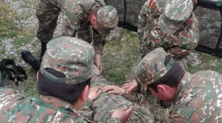 Erməni hərbçilər Qarabağda qəza törətdilər - Ölən var