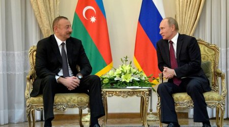Meeting of Azerbaijani, Russian presidents begins in Sochi