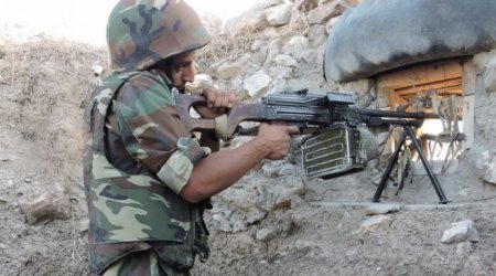 MN - Ordumuzun mövqeləri atəşə tutulub