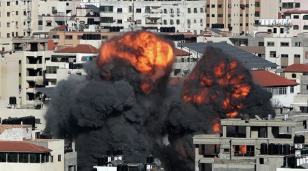 İsrail Qəzza zolağına zərbə endirib