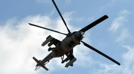 Rusiyada helikopter qəzaya düşüb - Ölən var