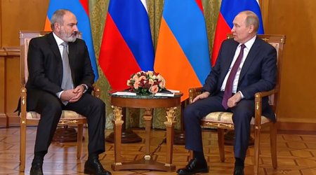 Putin və Paşinyan telefonla danışdı