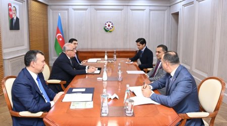 Əli Əsədov Beynəlxalq Sosial Təminat Assosiasiyasının prezidenti ilə görüşüb