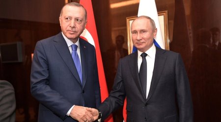 Putinlə Ərdoğan arasında telefon danışığı olub