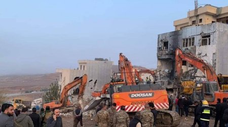 İraqda yaşayış binasında partlayış olub