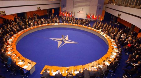 Azerbaijani delegation participating in NATO PA session