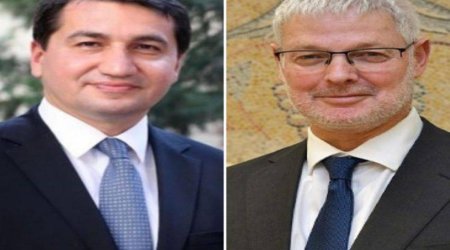 Hikmət Hacıyev ilə İsrail XİN-in baş direktoru arasında telefon danışığı olub