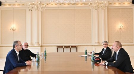 İlham Əliyev Formula 1 Qrupunun idarə heyətinin sədrini qəbul etdi