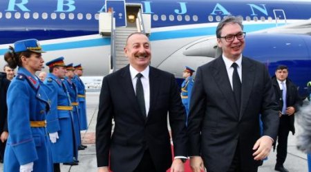 Алиев и Вучич проведут переговоры в Белграде