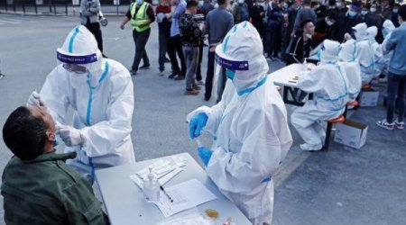 Çində rekord sayda yoluxma qeydə alındı