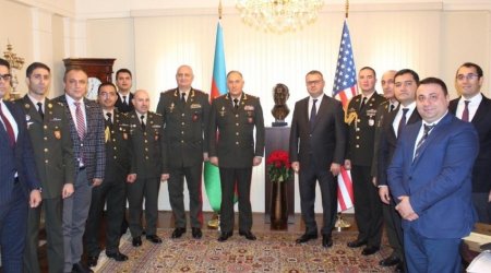 Chief of General Staff of Azerbaijani Army visits country`s embassy in US