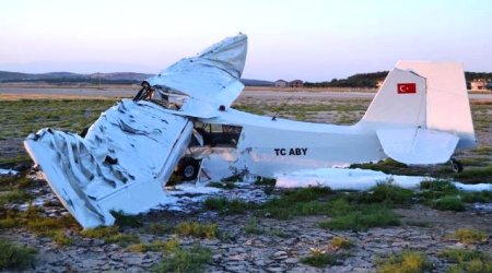 Türkiyədə təyyarə qəzası baş verdi - Ölənlər var