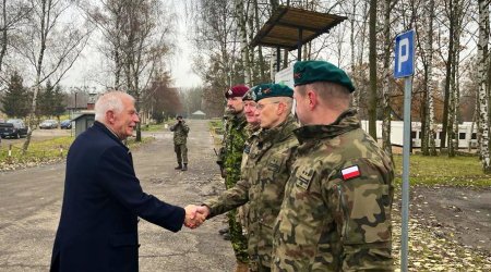 Borrel 15 min ukraynalı kursantı qarşılayacaq