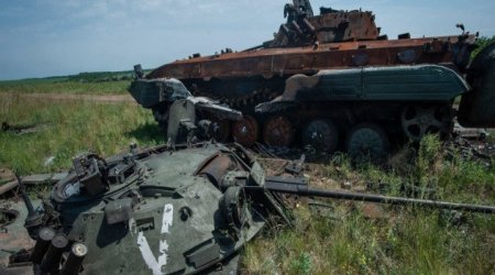 Ukrayna Rusiyanın 3 sursat anbarına zərbə yetirib