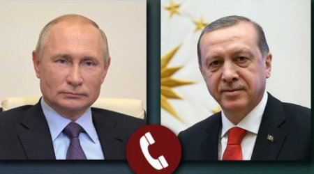 Ərdoğan Putinlə danışdı