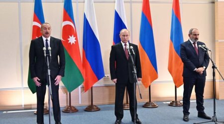 Kremlin: No specific agreements on meeting of Aliyev, Putin and Pashinyan