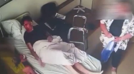 Gürcüstanın sabiq prezidentinin yeni görüntüləri yayıldı - VİDEO