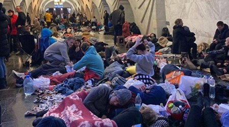 Kiyev metrosu fəaliyyətini dayandırıb - SƏBƏB