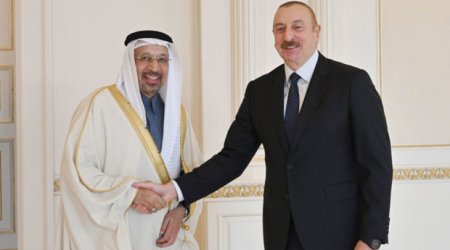 Президент Ильхам Алиев принял делегацию во главе с министром инвестиций Саудовской Аравии