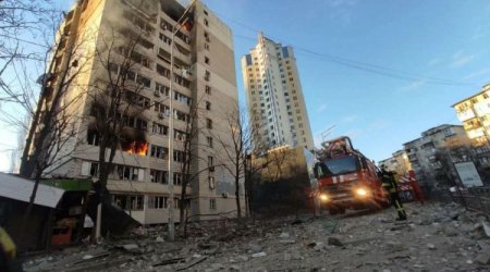 Rusiya Ukraynanı PUA ilə yenidən vurub