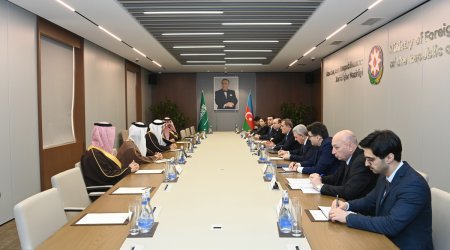 Ceyhun Bayramov Səudiyyə Ərəbistanın investisiya naziri ilə görüşüb