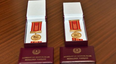 Daha iki medal təsis edildi