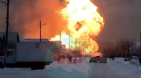 Rusiyada qaz kəmərində partlayış olub - Video/YENİLƏNİB
