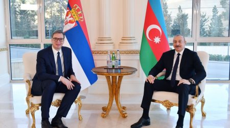 İlham Əliyevin Serbiya Prezidenti ilə təkbətək görüşü olub - YENİLƏNİB