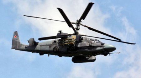 Rusiya öz helikopterini vurub