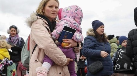Ukraynadan Avropaya gələn qaçqınların sayı açıqlanıb