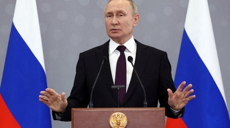 Putin - Ukraynadakı münaqişəni tez bir zamanda dayandırmağa çalışacağıq
