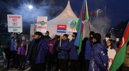 Xankəndi-Laçın yolunda keçirilən etiraz aksiyası on dörd gündür davam edir